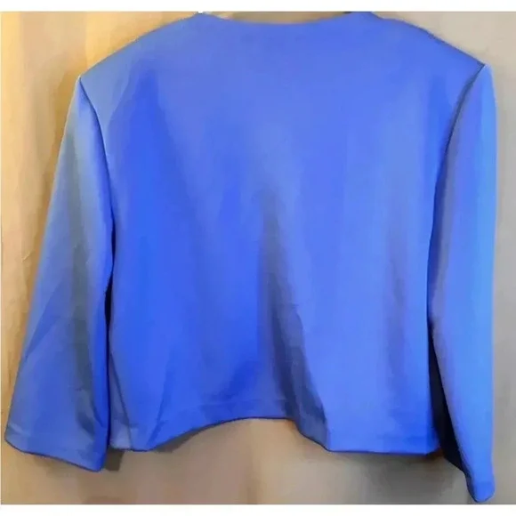 Anthony Richards Ladies Blue Yellow Floral Sheath Dress Size 10 MINT - Picture 13 of 13